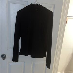 Black Long Sleeve Top
